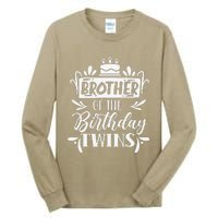 Brother Of The Birthday Twins Twin Celebrate Cute Tall Long Sleeve T-Shirt