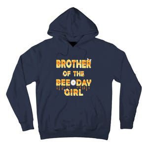 Brother Of The Bee Day Birthday Matching Party Tall Hoodie