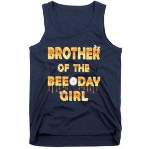 Brother Of The Bee Day Birthday Matching Party Tank Top