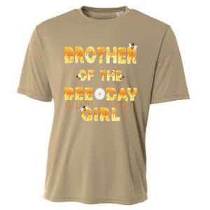 Brother Of The Bee Day Birthday Matching Party Cooling Performance Crew T-Shirt