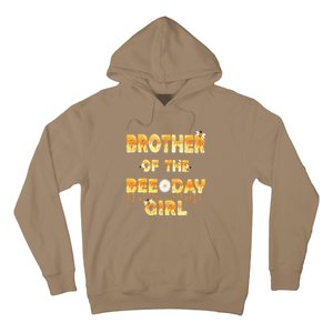 Brother Of The Bee Day Birthday Matching Party Hoodie