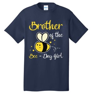 Brother Of The Bee Day Birthday Party Tall T-Shirt