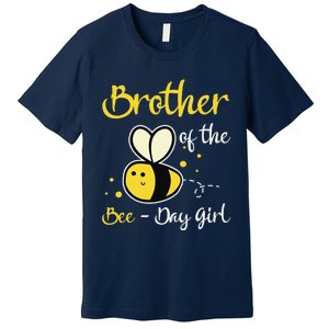 Brother Of The Bee Day Birthday Party Premium T-Shirt