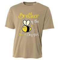 Brother Of The Bee Day Birthday Party Cooling Performance Crew T-Shirt