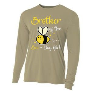 Brother Of The Bee Day Birthday Party Cooling Performance Long Sleeve Crew