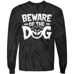 Beware Of The Dog Tie-Dye Long Sleeve Shirt