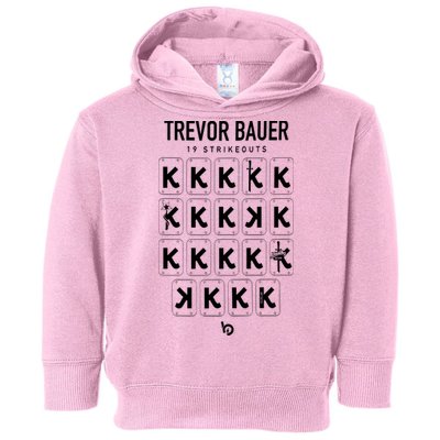 Bauer Outage Trevorbauer 19 Strikeouts DiabloS 19k Record Toddler Hoodie