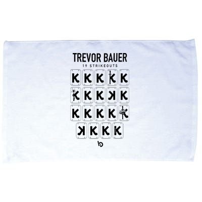 Bauer Outage Trevorbauer 19 Strikeouts DiabloS 19k Record Microfiber Hand Towel