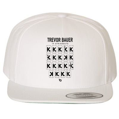 Bauer Outage Trevorbauer 19 Strikeouts DiabloS 19k Record Wool Snapback Cap