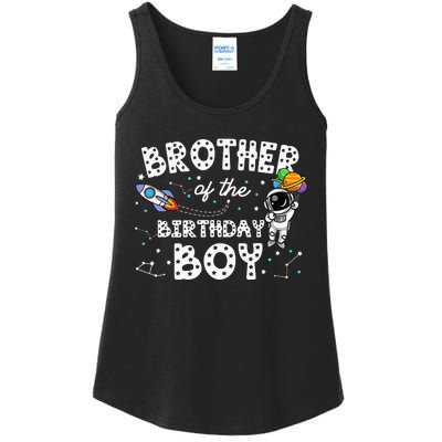 Brother of the Astronaut Space Theme Birthday Party B Ladies Essential Tank