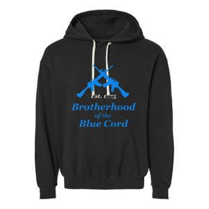 Brotherhood Of The Blue Cord Infantry Grunt Garment-Dyed Fleece Hoodie