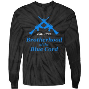 Brotherhood Of The Blue Cord Infantry Grunt Tie-Dye Long Sleeve Shirt