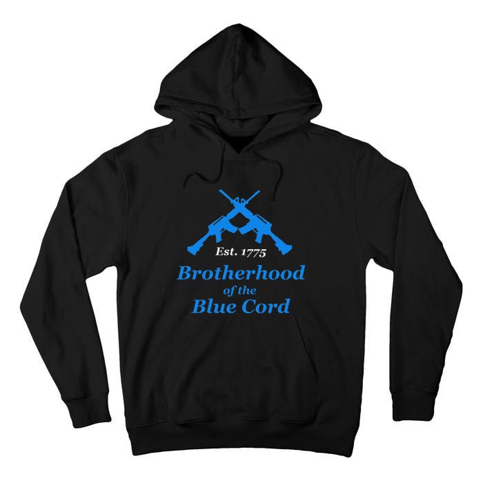 Brotherhood Of The Blue Cord Infantry Grunt Tall Hoodie