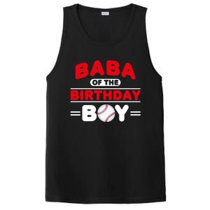 Baba Of The Birthday Boy Baseball Theme Family Bday Party PosiCharge Competitor Tank