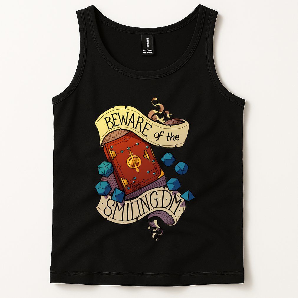 Beware Of The Smiling Dungeon Master Tank Top