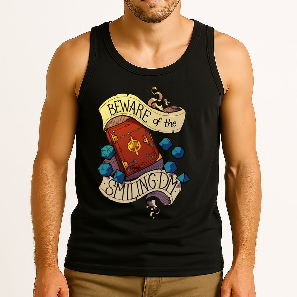 Beware Of The Smiling Dungeon Master Tank Top