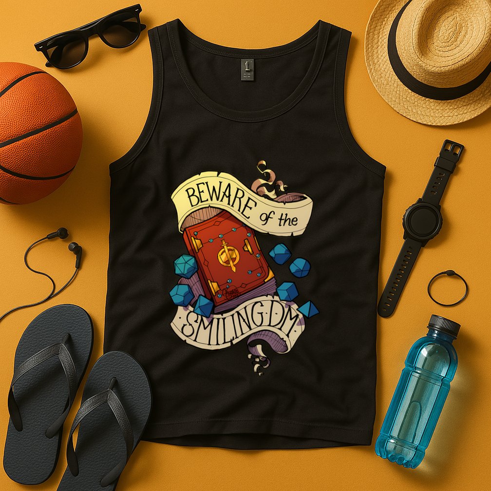 Beware Of The Smiling Dungeon Master Tank Top