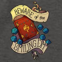 Beware Of The Smiling Dungeon Master Vector Backpack