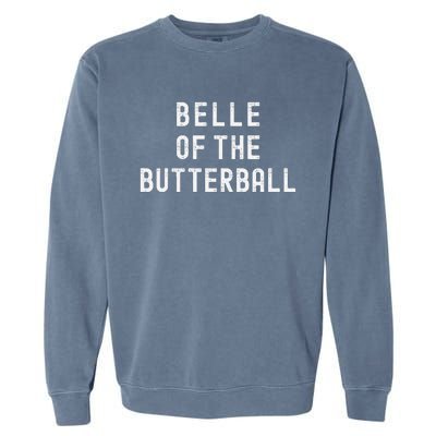 Belle Of The Butterball Family Matching Christmas Pajama Pj Garment-Dyed Sweatshirt