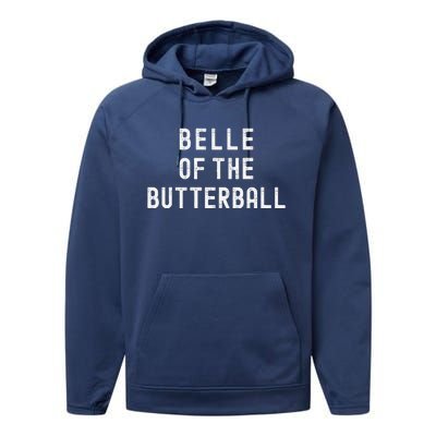 Belle Of The Butterball Family Matching Christmas Pajama Pj Performance Fleece Hoodie