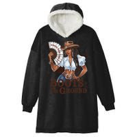 Boots On The Ground Linedance Hooded Wearable Blanket