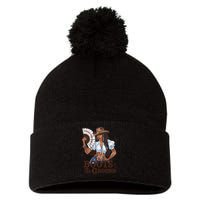 Boots On The Ground Linedance Pom Pom 12in Knit Beanie