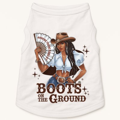 Boots On The Ground Linedance Doggie Tank