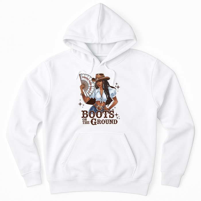 Boots On The Ground Linedance Hoodie