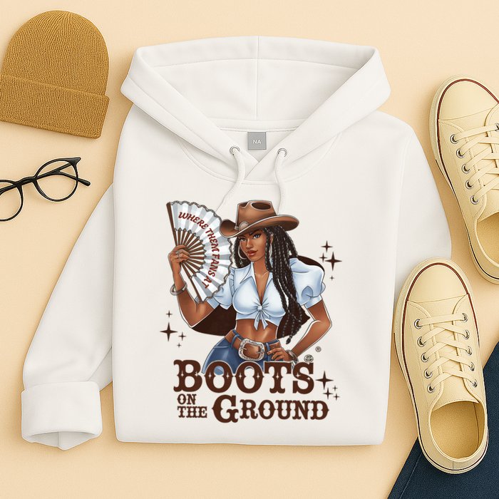 Boots On The Ground Linedance Hoodie