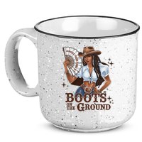 Boots On The Ground Linedance 15oz Campfire Ceramic Mug