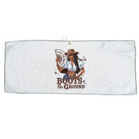 Boots On The Ground Linedance Large Microfiber Waffle Golf Towel