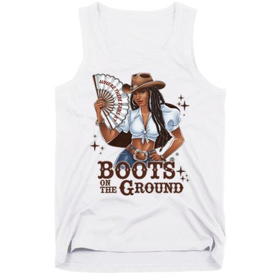 Boots On The Ground Linedance Tank Top
