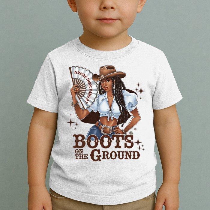 Boots On The Ground Linedance Toddler T-Shirt