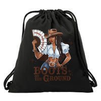 Boots On The Ground Linedance Drawstring Bag