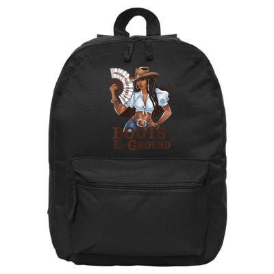 Boots On The Ground Linedance 16 in Basic Backpack