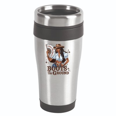 Boots On The Ground Linedance 16oz Travel Tumbler