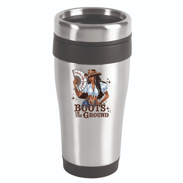 Boots On The Ground Linedance 16oz Travel Tumbler