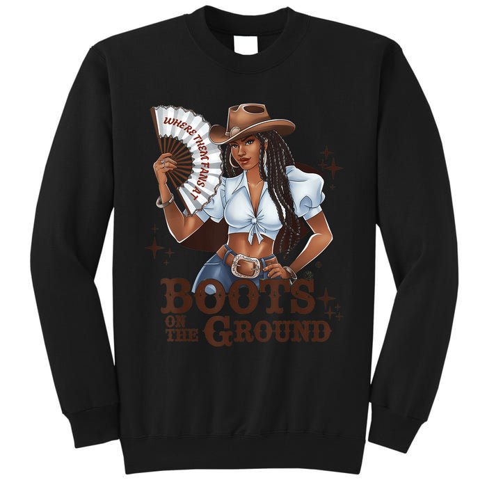Boots On The Ground Linedance Tall Sweatshirt