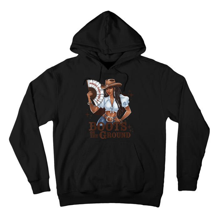Boots On The Ground Linedance Tall Hoodie