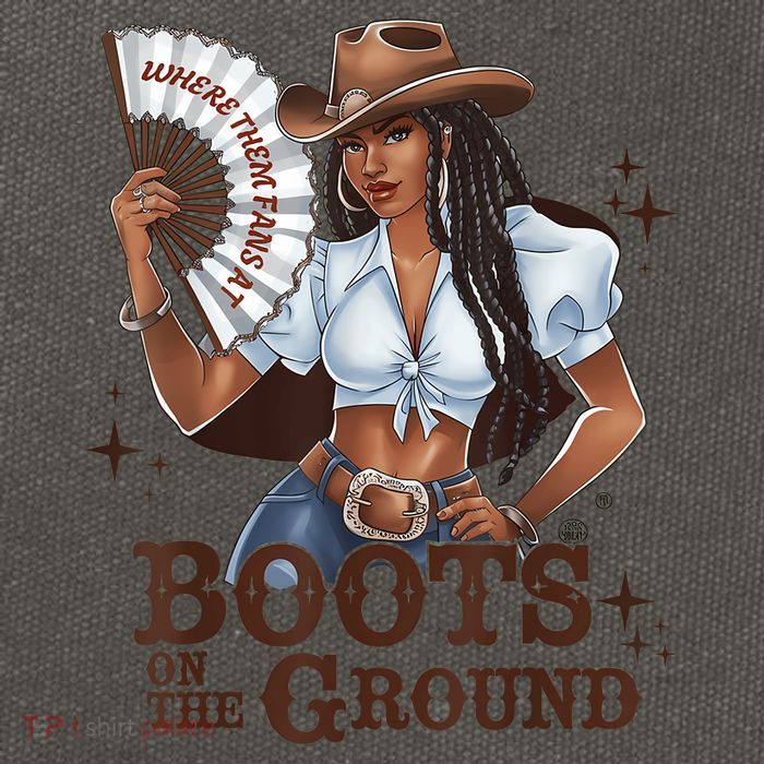 Boots On The Ground Linedance Cotton Canvas Backpack