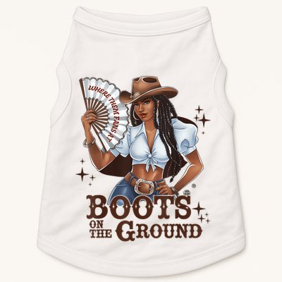 Boots On The Ground Linedance Doggie Tank