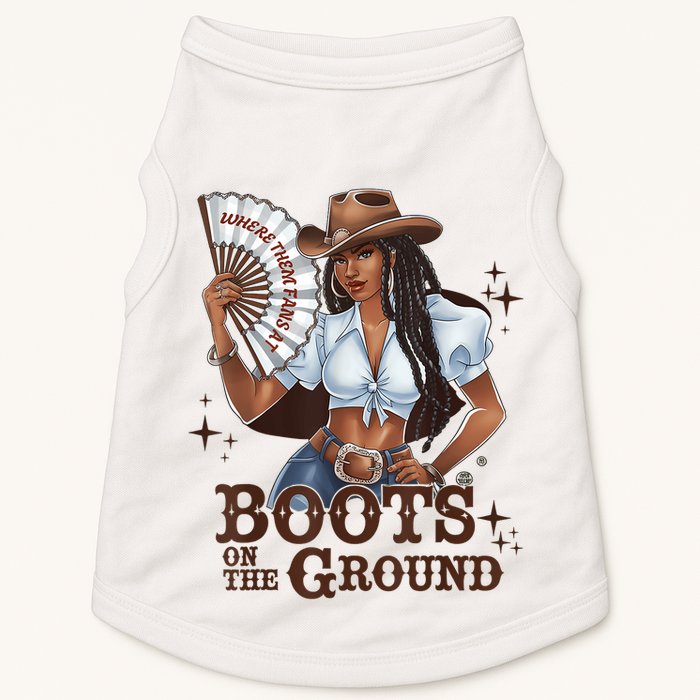 Boots On The Ground Linedance Doggie Tank