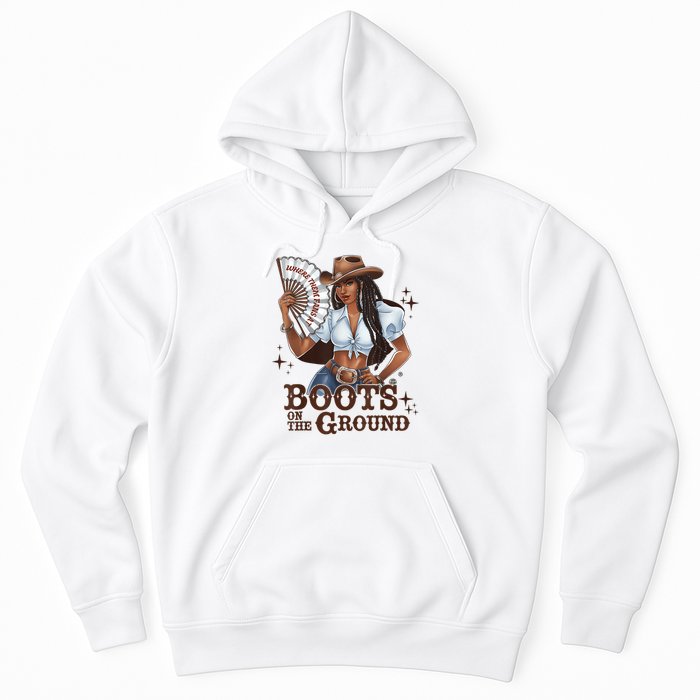 Boots On The Ground Linedance Hoodie
