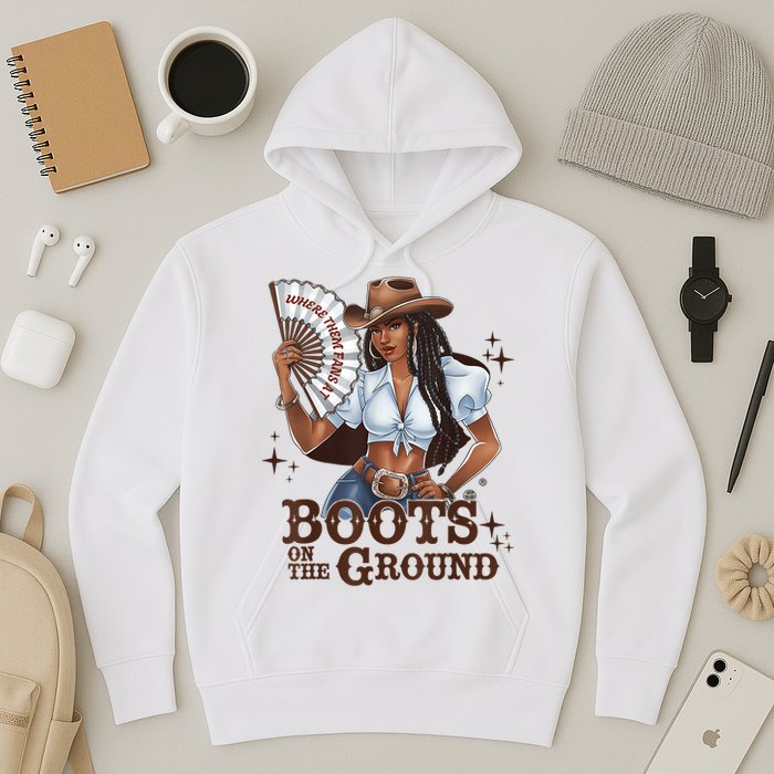 Boots On The Ground Linedance Hoodie
