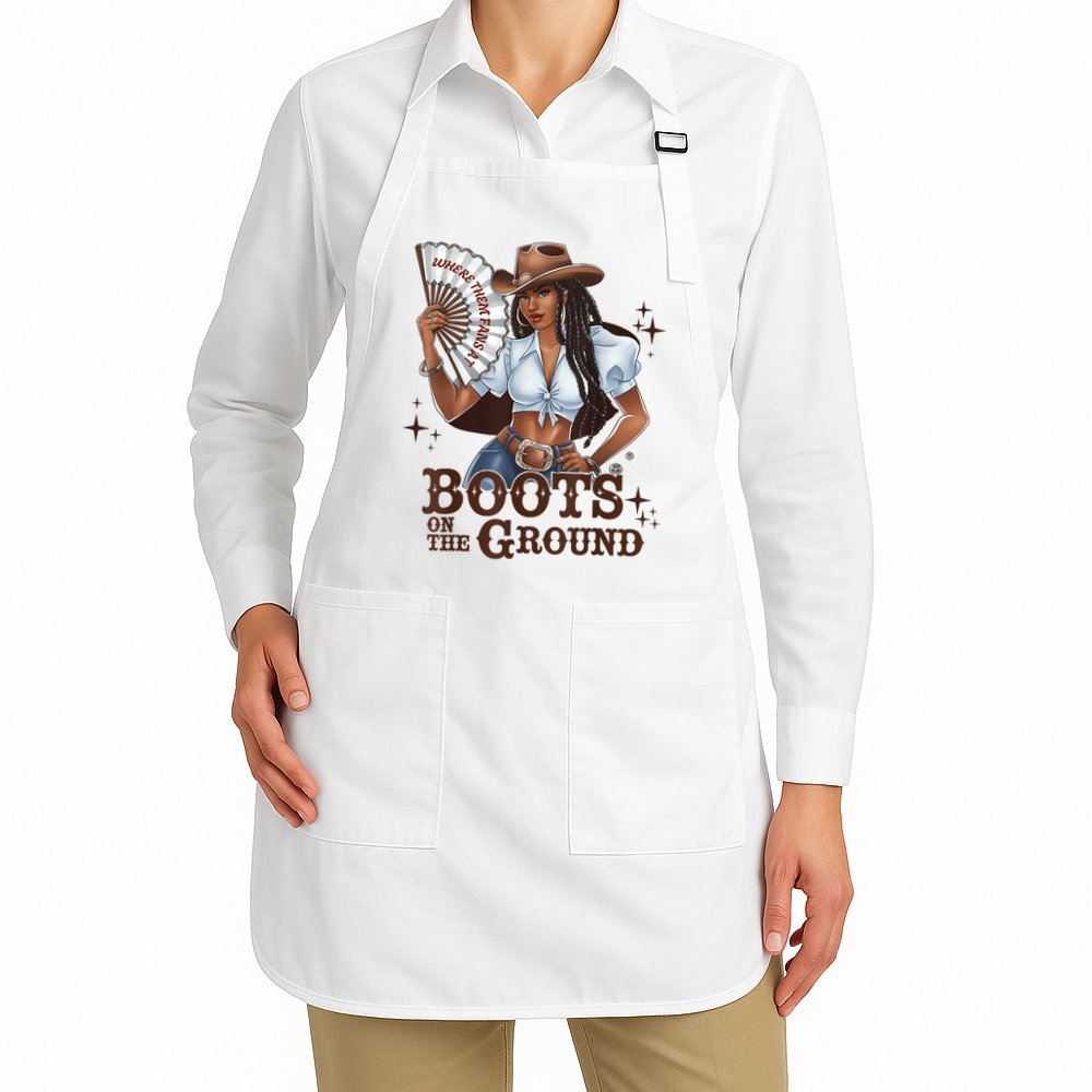 Boots On The Ground Linedance Apron