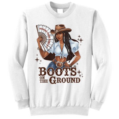 Boots On The Ground Linedance Sweatshirt