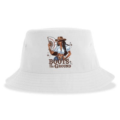 Boots On The Ground Linedance Sustainable Bucket Hat
