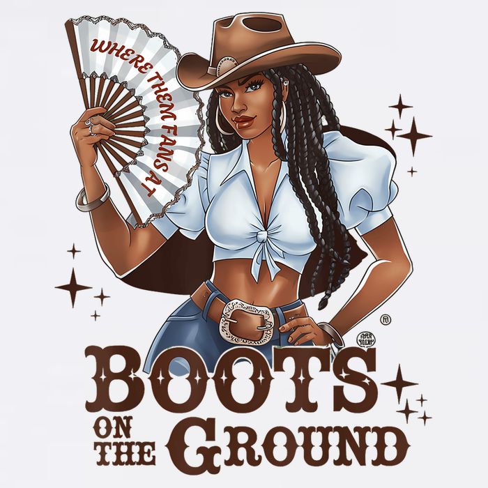 Boots On The Ground Linedance Button