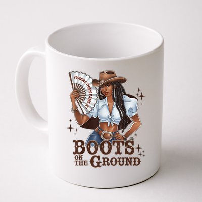 Boots On The Ground Linedance Mug