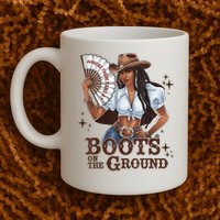 Boots On The Ground Linedance Mug